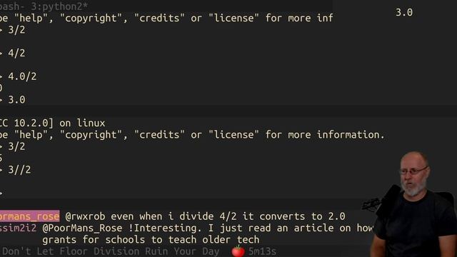 Don’t Let Floor Division Ruin Your Day смотреть онлайн