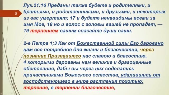 1.Терпение и вера святых ч.1 смотреть онлайн