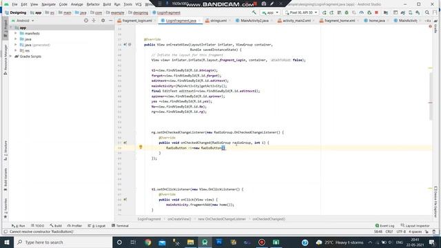RadioGroup in android and RadioGroup CheckedChangedListener in Android Studio смотреть онлайн
