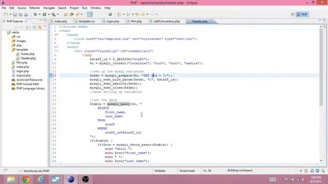 Learning PHP 15 - MySQL Alter, Customer Log in смотреть онлайн