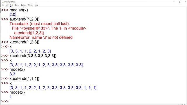 python 13 statistics MODULE | MEAN(), MEDIAN (), MODE() FUNCTIONS IN PYTHON | KVS PGT CS 2022 смотреть онлайн