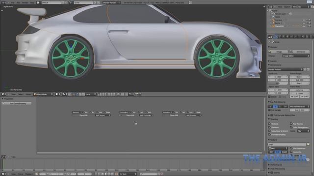 Blender 2.55 Racing Game - Setting Up the Car Part 1 смотреть онлайн