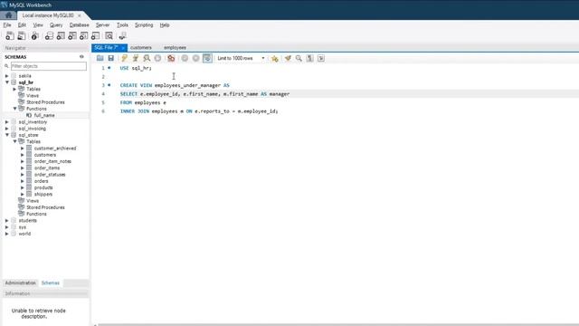 VIEW | SQL Course 38.0 смотреть онлайн