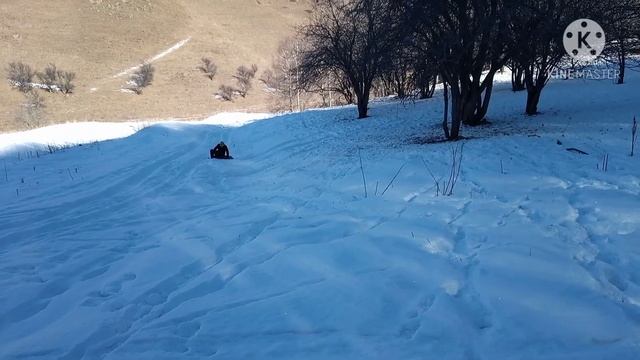 Новогодние выходные с семьёй в Каскеленском ущелье. Поехали покататься . 2 января 2021 смотреть онлайн