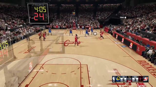 NBA 2K16 Stephen Curry ANKLE BREAKER on Pat Beverly смотреть онлайн