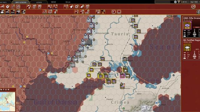 Gary Grigsby's War in the East - Soviet 1941 Campaign - Episode 12 смотреть онлайн