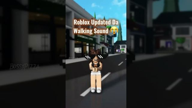 Roblox UPDATED da WALKING SOUND ? #shorts смотреть онлайн