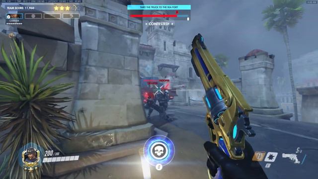 Overwatch - Solo "Blood Moon Rising" as McCree - Archives 2020 смотреть онлайн