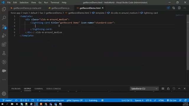 Get Record Without APEX Call Using LWC | Lightning Web Component Part 14 смотреть онлайн
