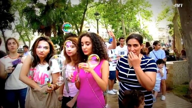 Фестиваль мыльных пузырей (клип версия 1) 24.07.16. Баку смотреть онлайн