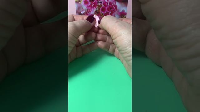 Поделка. Мастер - класс "Цветок сакуры оригами на веточке". Часть 3. смотреть онлайн