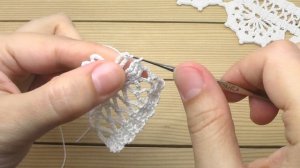 Простая КАЙМА КРЮЧКОМ вяжется в одну сторону МАСТЕР-КЛАСС схема вязания Сrochet lace ribbon tutoria