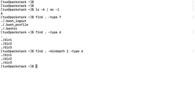 Counting Files and Directories in Linux смотреть онлайн