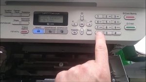 Brother MFC7360NR сброс счётчика тонера| Мало тонера.
