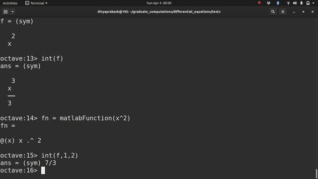 Numerical Integration Using GNU Octave: Inbuilt Functions смотреть онлайн