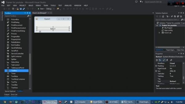 How to make a simple trainer using Cheat Engine and Visual Studio 2013