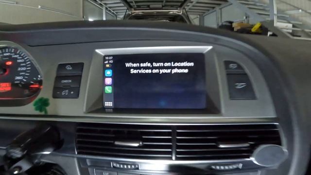Audi A6 (4F,C6) 2004-2011Mr 12volt AppleCarPlay , AndroidAuto On MMI 2G Ground Zero Speakers