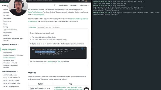 How to install cnvrg.io CORE смотреть онлайн