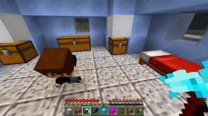 Майнкрафт, но Я и СЫНОК СПРЯТАЛИСЬ ПОД ДОМОМ ОТ ГОРКИ ХАГГИ ПОЖИРАТЕЛЬ МАЙНКРАФТ ТРОЛЛИНГ MINECRAFT