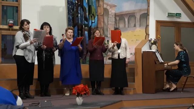 3 часть 23 дека1бря 2018 Праздник рождества Церковь на Скале Выборге! смотреть онлайн