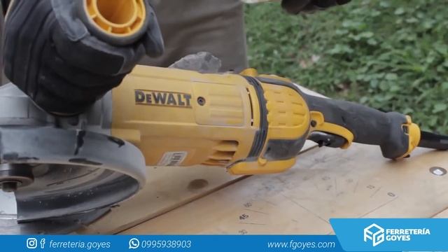 AMOLADORA / ESMERILADORA 9" DWE496-B3 - DEWALT смотреть онлайн