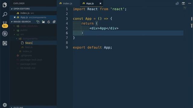 Image Search App using unsplash API in ReactJS — 1 смотреть онлайн