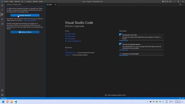 Aprende a clonar un repositorio de GitHub con el IDE de Visual Studio y Visual Studio Code смотреть онлайн