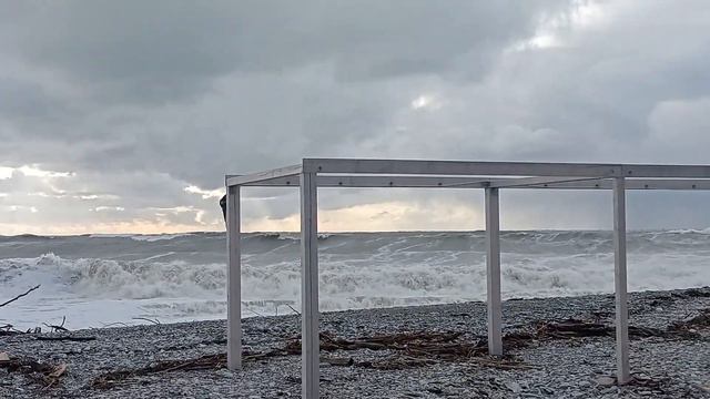 Последствия Шторма в Небуге | 27 ноября 2023 | 13:51 🌊🌊🌊 смотреть онлайн