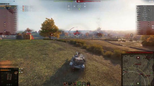 ОСТАЛСЯ ОДИН ПРОТИВ ВОСЬМИ. КОЛОБАНОВ И МЕДАЛЬ ПУЛА. Bat.-Châtillon Bourrasque