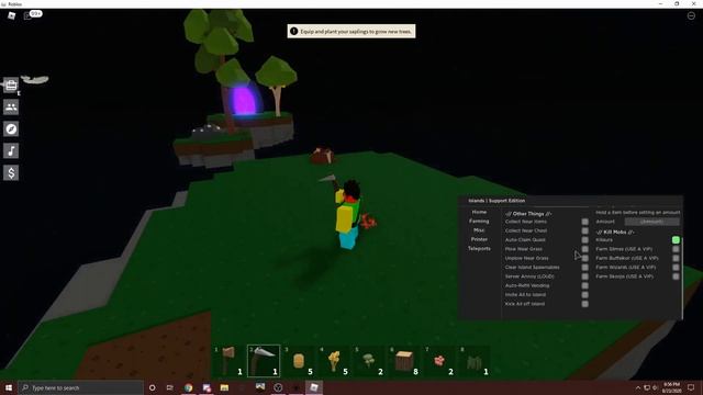 [WORKING NEW SCRIPT] ROBLOX | Islands GUI | Hack / Script | Auto Farm | Print Blocks | Free Items | смотреть онлайн