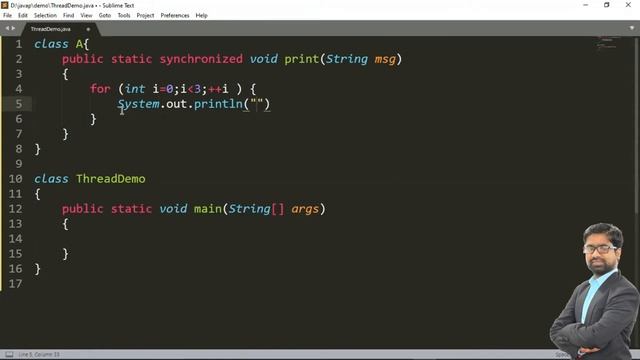 #11 Thread Synchronization in Java | Multithreading in Java | By Ashish Gadpayle смотреть онлайн