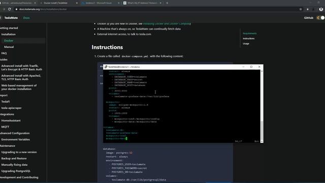 TeslaMate "Tesla Logger" Installation auf Azure VM mit Linux und Docker und Grafana (Teil 1) смотреть онлайн