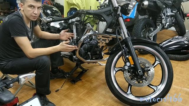 Как поднять переднее колесо мотоцикла смотреть онлайн