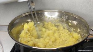 Взбейте картофель миксером!  Нежное пюре! Рецепт вкусного, воздушного картофельного пюре.
