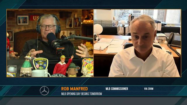 Rob Manfred Discusses The Possibility Of An Automated Strike Zone | 03/29/23 смотреть онлайн