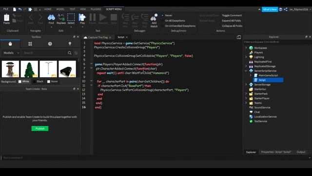 How to Disable Can Collide/Hitboxes On Players (Roblox Studio Tutorial) смотреть онлайн