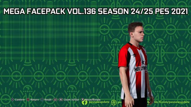 MEGA FACEPACK VOL.136 SEASON 24/25 - PES 2021 SMOKEPATCH & INFERNO PATCH смотреть онлайн