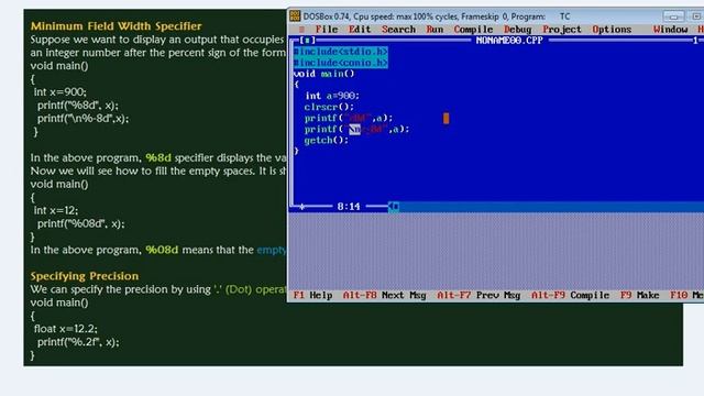 C : 15 Format Specifiers Part 4 in Telugu смотреть онлайн
