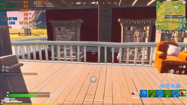 Gaming PC Intel i7 10700 RTX2060 B460M Morta WiFi - Fortnite Season 4 Nexus War