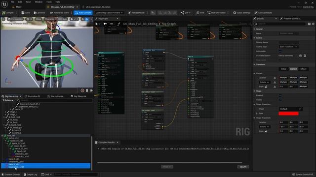 Unreal Engine 5 (&4): Build A Control Rig From Scratch. #UE5 #UnrealEngine #ControlRig