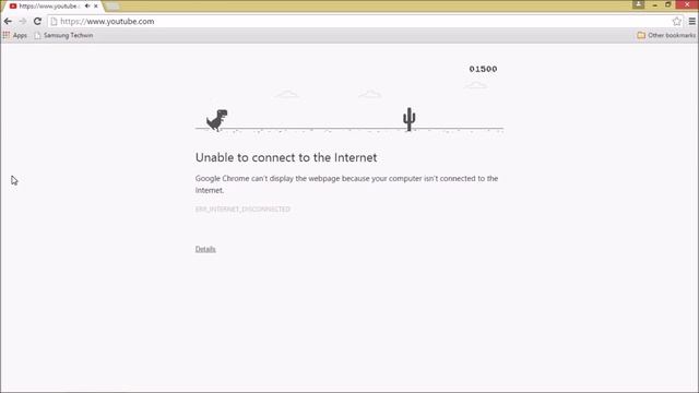 Dino Run No Internet Game смотреть онлайн