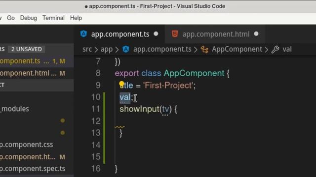 Angular 9 Tutorial : Template Variable смотреть онлайн
