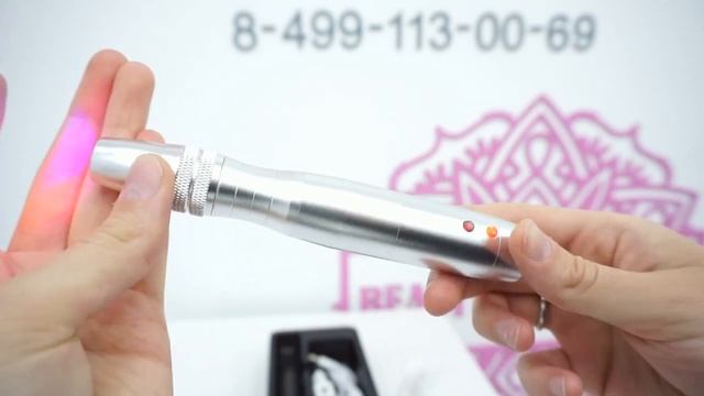 Видеообзор аппарата LED photon derma pen Tattoo-001 смотреть онлайн