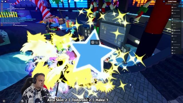 Spending 200,000 Robux on DIO Over Heaven Frozen Star Capsules in Anime Adventures Christmas Update смотреть онлайн