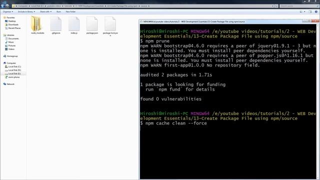 NPM WARNING | Hope You Know What You Are Doing!!! смотреть онлайн