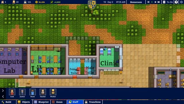 Academia School Simulator | Выпускной экзамен, учительская #4 смотреть онлайн