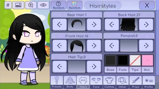 Идеи для нарядов и причесок Gacha life смотреть онлайн