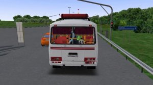 OMSI 2 автобус ПАЗ 32054 ГБО 2012 г.в. Карта Новосибирск маршрут 45.