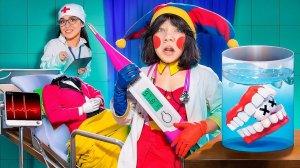 Become doctors in the world of video games! A hospital for video game characters in real life!