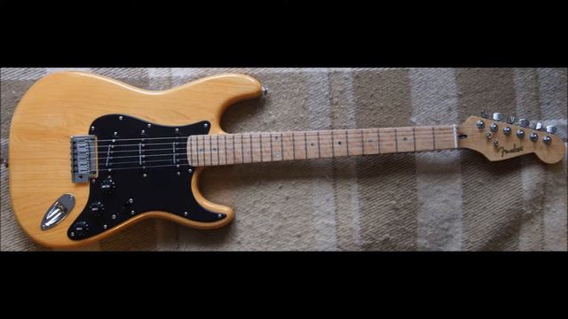 Fender Lite Ash Stratocaster clean 1 смотреть онлайн